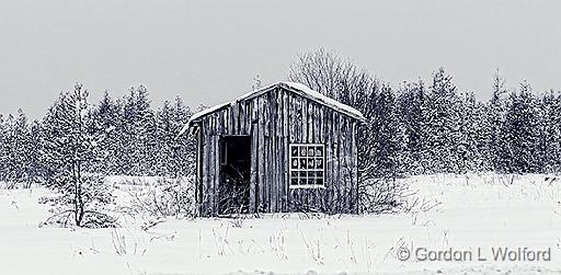 Winter Shed_33228-9.jpg - Photographed near Rosedale, Ontario, Canada.